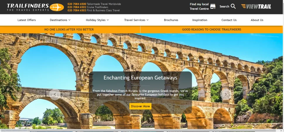 Trailfinders: A Comprehensive Review of Travel Agency